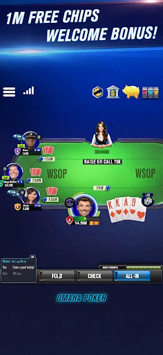 WSOP Poker: Texas Holdem Game screen 2